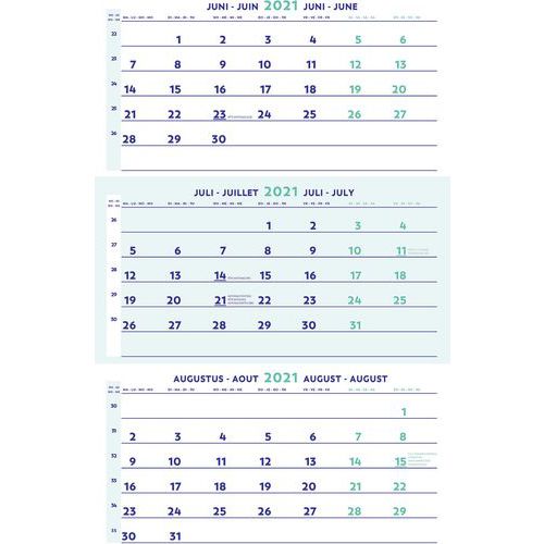 Calendrier 2021 3 Mois calendrier 3 mois 2021
