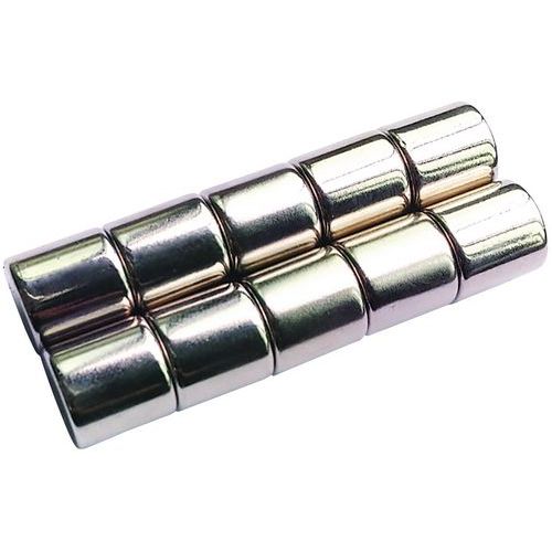 Geschatte pizza betalen Extra sterke magneet - 10 mm set van 10 - Manutan - Manutan.be