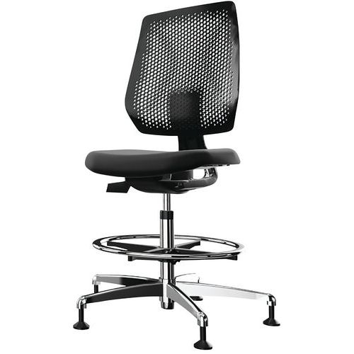 Hoge stoel met netbespanning met wielen Speed-O 7619 Hoge stoel met netbespanning met wielen Speed-O 7619