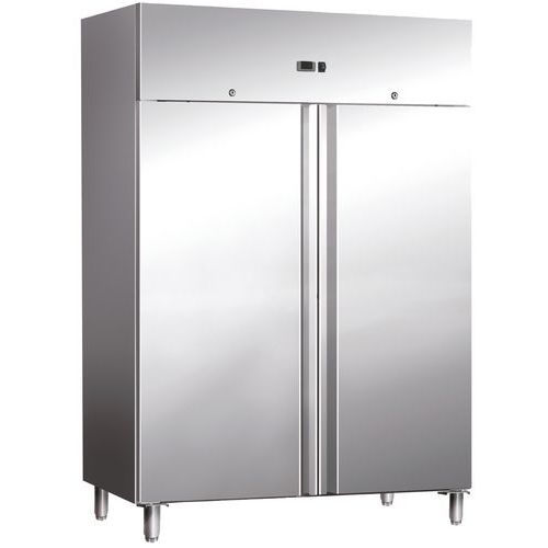 Koelkast RVS met 2 deuren - Scancool Koelkast RVS met 2 deuren - Scancool