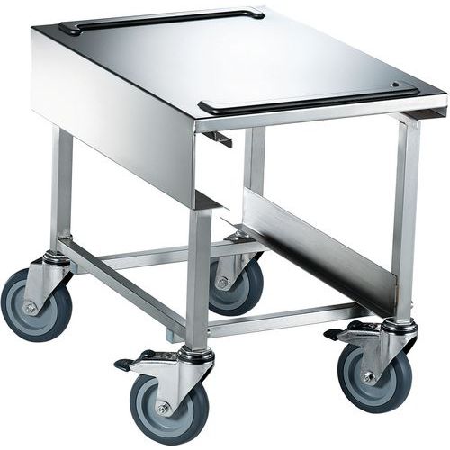 Uitgiftewagen voor Voedseltransportbox kunststof wielen ROLA 13 Uitgiftewagen voor Voedseltransportbox kunststof wielen ROLA 13