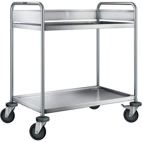 Afruimwagen ARW 9 x 6-2 met staalverzinkte wielen - Blanco Afruimwagen ARW 9 x 6-2 met staalverzinkte wielen - Blanco