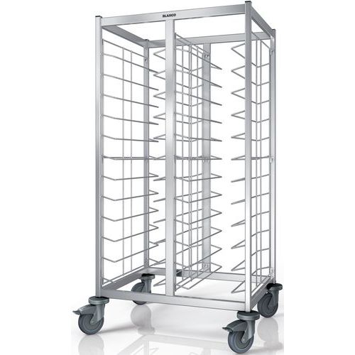 Chariots de débarrassage de plateaux TAW 2x12 KN_Blanco Chariots de débarrassage de plateaux TAW 2x12 KN_Blanco