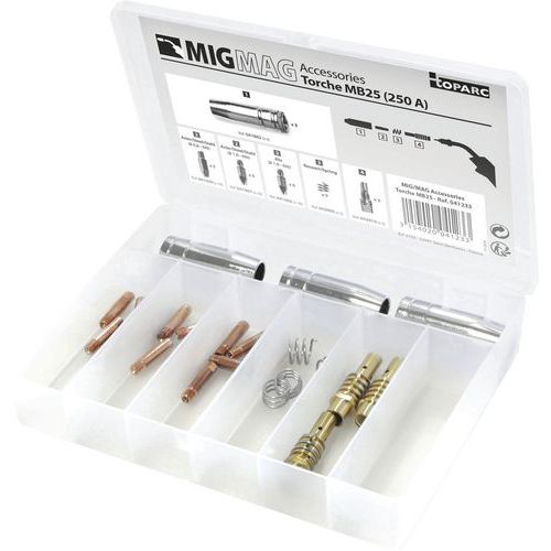 Koffer voor verbruiksartikelen laselektrode MIG/MAG 250A - GYS Koffer voor verbruiksartikelen laselektrode MIG/MAG 250A - GYS