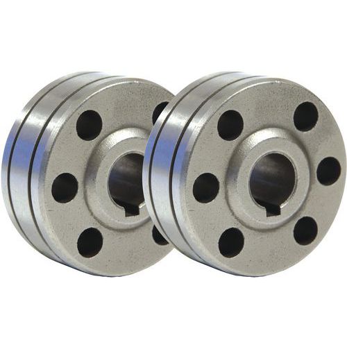 Type B rol voor 1,0 / 1,2 mm aluminiumdraad - GYS Type B rol voor 1,0 / 1,2 mm aluminiumdraad - GYS