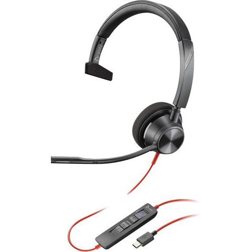 Hoofdtelefoon USB-C 1 oortje BW3310 Hoofdtelefoon USB-C 1 oortje BW3310
