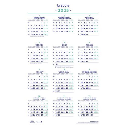 Jaarkalender voor 2025 Jaarkalender voor 2025
