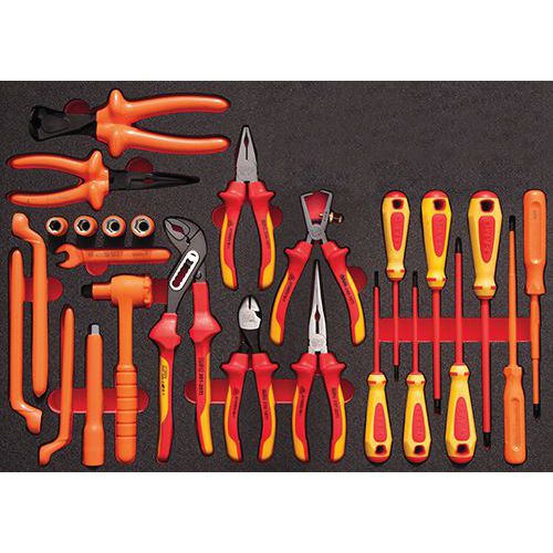 Module met 24 geisoleerde tools Module met 24 geisoleerde tools