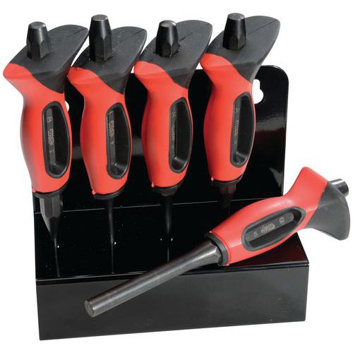 Pendrijver achthoekig staal chroom-vanadium met ergonomisch handvat Pendrijver achthoekig staal chroom-vanadium met ergonomisch handvat