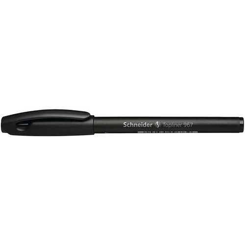Fineliner - Topliner 967 - 0,4mm - noir/noir - Schneider Fineliner - Topliner 967 - 0,4mm - noir/noir - Schneider