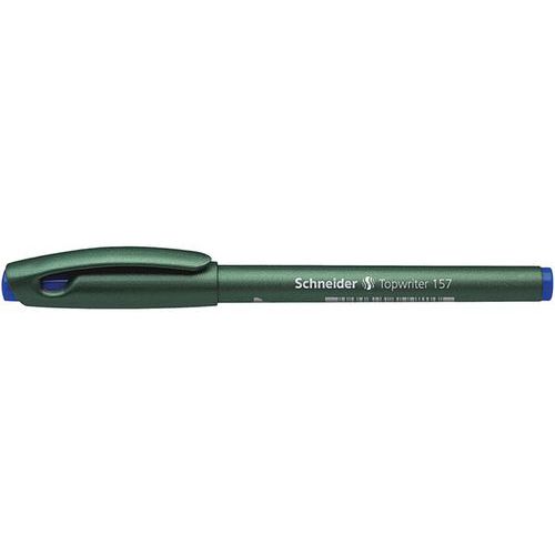 Stylo fibre - Topwriter 157 - 0,8mm - bleu - Schneider Stylo fibre - Topwriter 157 - 0,8mm - bleu - Schneider