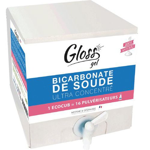 Gloss ECOCUB bicarbonate de soude gel 10 L Gloss ECOCUB bicarbonate de soude gel 10 L