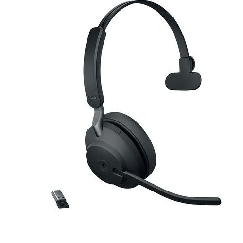 Headset met snoer Evolve2 65 Mono USB-A Link 380a - Jabra Headset met snoer Evolve2 65 Mono USB-A Link 380a - Jabra