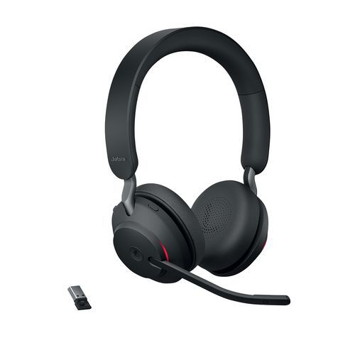 Headset met snoer Evolve2 65 UC Duo USB-A Link 380a - Jabra Headset met snoer Evolve2 65 UC Duo USB-A Link 380a - Jabra