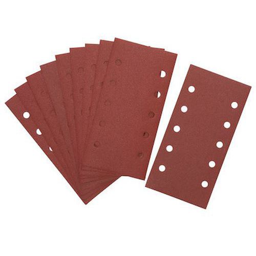 Schuurvel voorgeperforeerd 10 gaten 1/2 115x228mm Set van 10 - Dewalt Schuurvel voorgeperforeerd 10 gaten 1/2 115x228mm Set van 10 - Dewalt