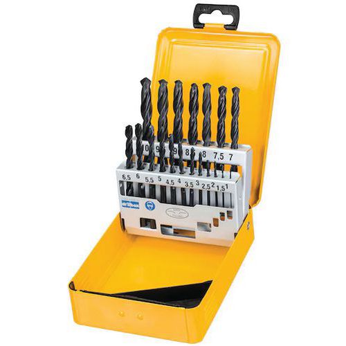 Metaalboorset in cassette 19 delig HSS-R - Dewalt Metaalboorset in cassette 19 delig HSS-R - Dewalt