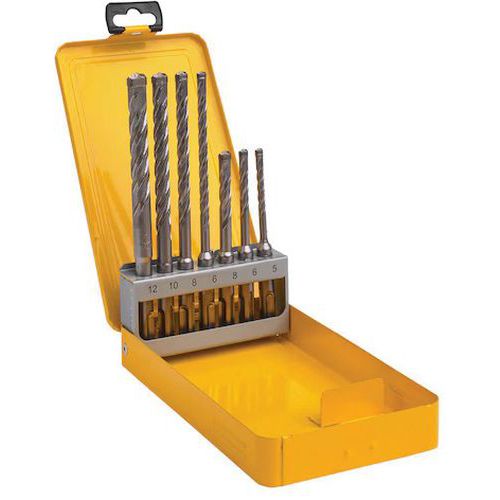 Hamerborenset Sds-Plus 7-delig Metaal Cassette Xlr DT8976-Qz - Dewalt