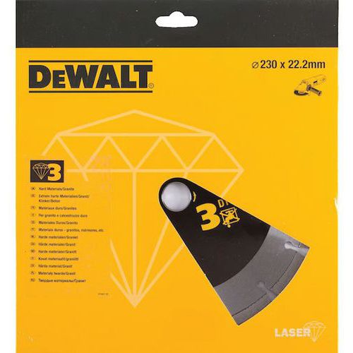 Disque laser pour béton dur/granités - Dewalt Disque laser pour béton dur/granités - Dewalt
