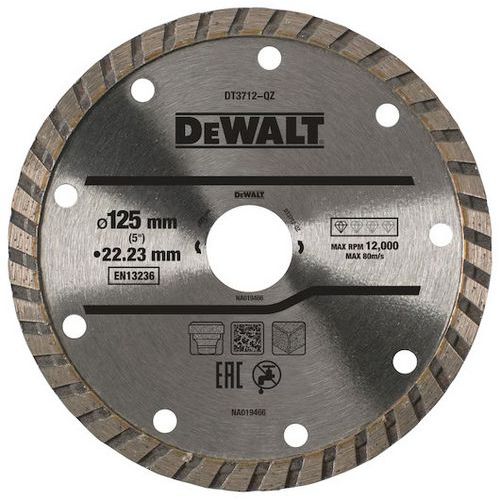 Diamantblad turbo universeel voor bouwmaterialen/beton - Dewalt Diamantblad turbo universeel voor bouwmaterialen/beton - Dewalt