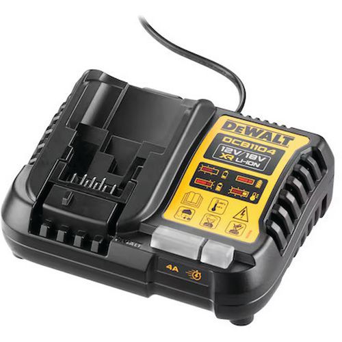 Accu XR 18V 4Ah Li-Ion met oplader - Set van 2 - Dewalt Accu XR 18V 4Ah Li-Ion met oplader - Set van 2 - Dewalt