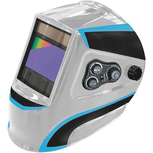 Lasmasker met optische elektronica Ergotech grijs 5/9-9/13 - GYS Lasmasker met optische elektronica Ergotech grijs 5/9-9/13 - GYS