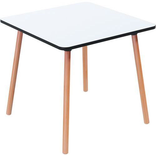 Table restauration Palomba carrée - Meet By Paperflow Table restauration Palomba carrée - Meet By Paperflow