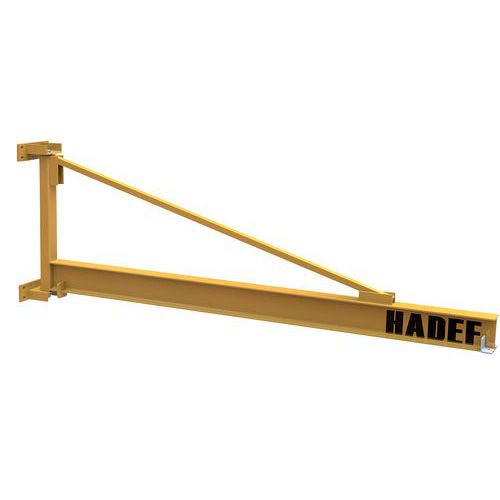 Omgekeerde wandzwenkkraan - Hefvermogen 1000 kg - Bereik 2 m Omgekeerde wandzwenkkraan - Hefvermogen 1000 kg - Bereik 2 m