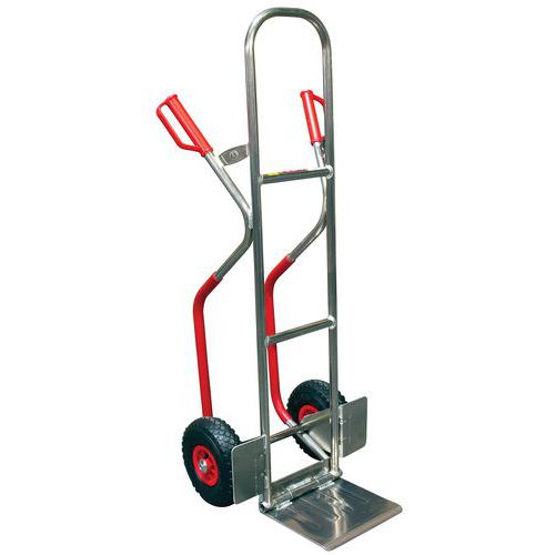 Steekwagen aluminium met vaste klep - 200kg - FIMM Steekwagen aluminium met vaste klep - 200kg - FIMM