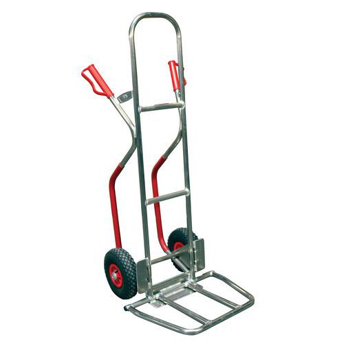 Steekwagen aluminium inklapbare klep 150kg - FIMM Steekwagen aluminium inklapbare klep 150kg - FIMM