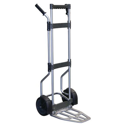 Steekwagen aluminium inklapbare grote klep 180kg - FIMM Steekwagen aluminium inklapbare grote klep 180kg - FIMM