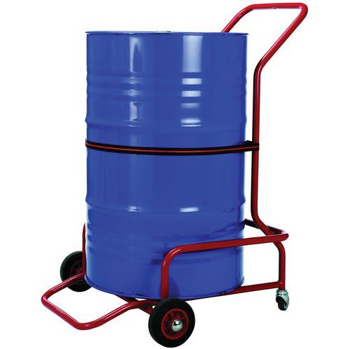 Rouleur de fût 250 kg roues Ø 250 mm caoutchouc - FIMM Rouleur de fût 250 kg roues Ø 250 mm caoutchouc - FIMM