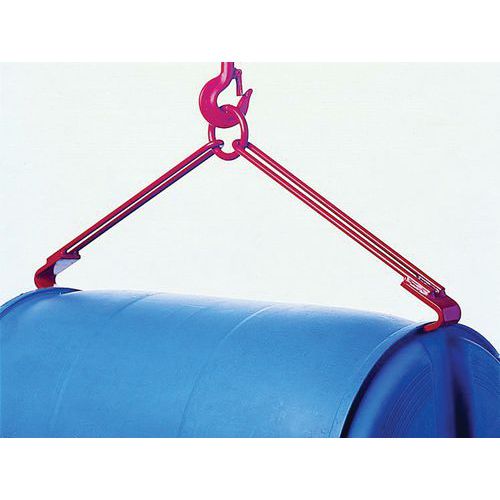 Pince manuelle pour fûts métal ou plastique à rebord 350 kg - FIMM Pince manuelle pour fûts métal ou plastique à rebord 350 kg - FIMM