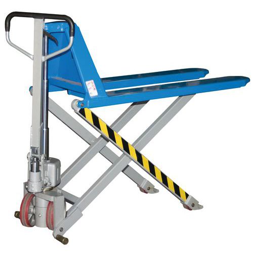 Transpalette haute levée manuel 1000 kg fourches 1150mm - FIMM Transpalette haute levée manuel 1000 kg fourches 1150mm - FIMM