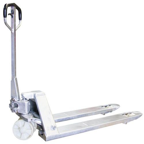 Transpalette manuel 2000 kg galva boggies nylon - FIMM Transpalette manuel 2000 kg galva boggies nylon - FIMM