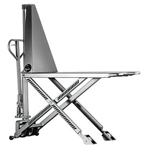 Transpalette haute levée manuel 1000 kg semi inox 304 - FIMM Transpalette haute levée manuel 1000 kg semi inox 304 - FIMM
