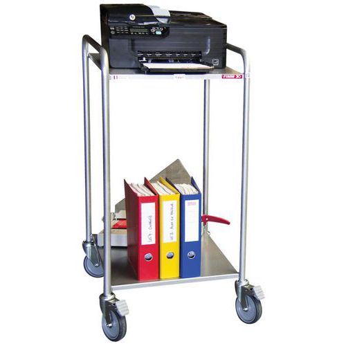 Desserte 250 kg plateaux 635x470 mm tôle - FIMM Desserte 250 kg plateaux 635x470 mm tôle - FIMM