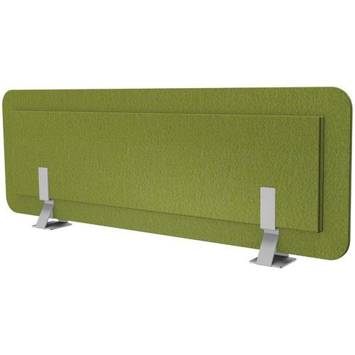 Ecran acoustique vert chartreux + supports pour retour Ecran acoustique vert chartreux + supports pour retour