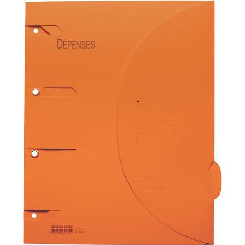 Chemise perforée Smartfolder - Dépenses - A4 - Djois Made By Tarifold Chemise perforée Smartfolder - Dépenses - A4 - Djois Made By Tarifold