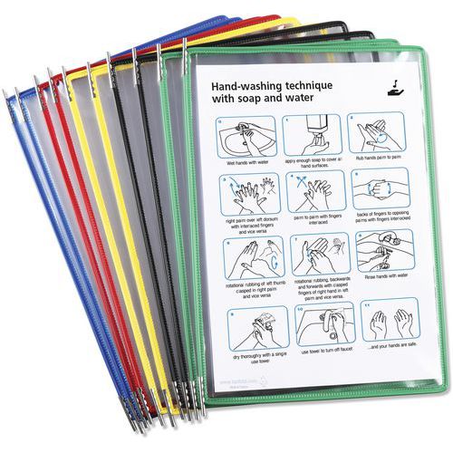 Zichtpaneel antimicrobiële A4, assorti - Djois