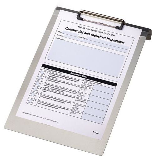 Klembord hangend aluminium A4 verticaal - Djois Klembord hangend aluminium A4 verticaal - Djois