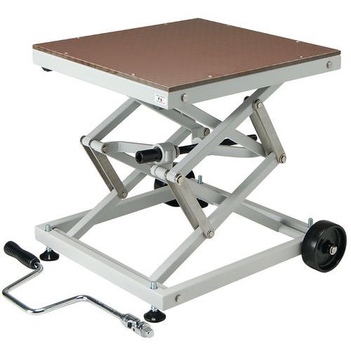 Table élévatrice électrique inox 100 kg