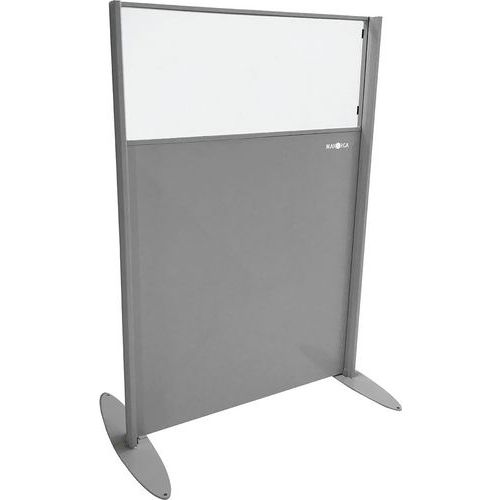 Cloison de séparation mi-tôlée et plexi - Module départ Cloison de séparation mi-tôlée et plexi - Module départ