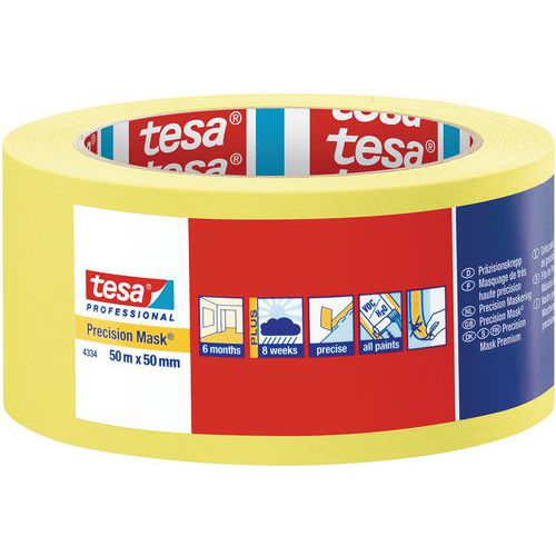 Afplaktape voor precisiewerk - Professional 4334 - Tesa Afplaktape voor precisiewerk - Professional 4334 - Tesa