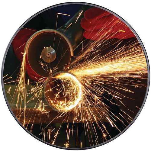 Industriespiegel - binnen - paalbevestiging - EUvex