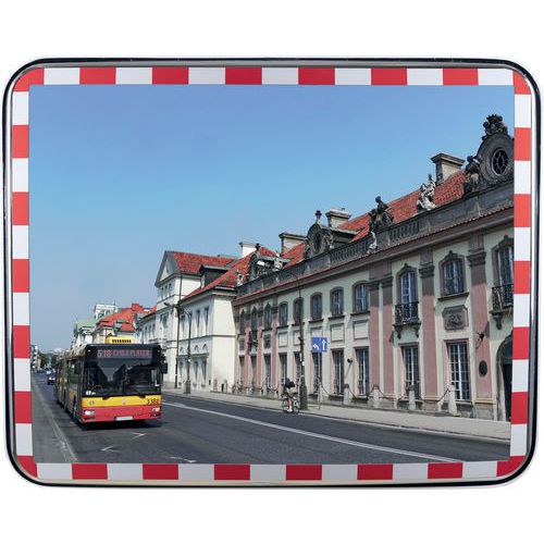 Verkeersspiegel Multifunctioneel UNI SIG - reflecterend stroken Dancop