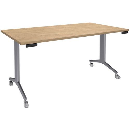 Table Idora140x80 cm pied alu Table Idora140x80 cm pied alu