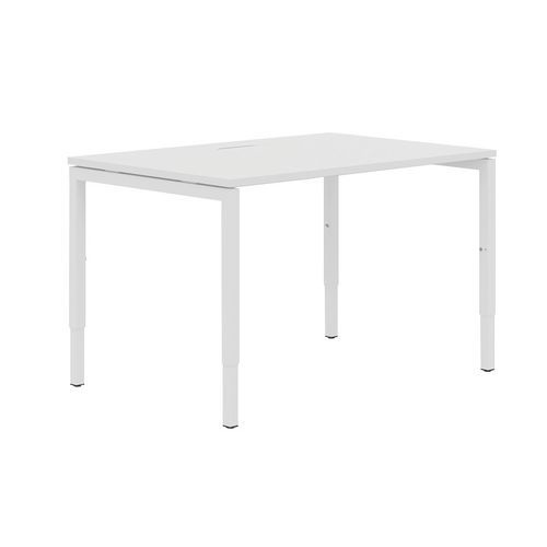Recht bureau 160 cm verstelbare U-poten Misao - Manutan Expert Recht bureau 160 cm verstelbare U-poten Misao - Manutan Expert