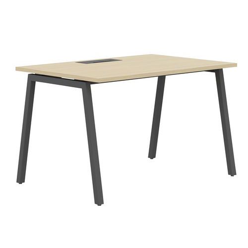 Recht bureau 160 cm A-poten Misao - Manutan Expert Recht bureau 160 cm A-poten Misao - Manutan Expert