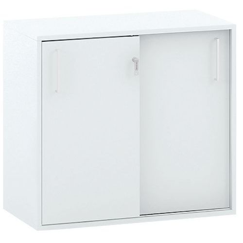 Armoire à portes coulissantes hauteur 75 cm Misao - Manutan Expert