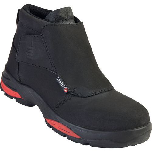 Singer Safety Veiligheidsschoen Hoog Etna Nubuck S3 Src Industrie - Singer